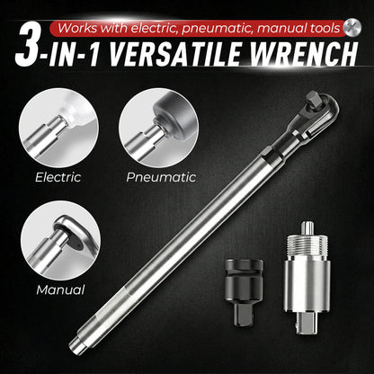 Multifunctional Extendable Ratchet Wrench Handle