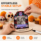 🥳HOT SALE🥳💞99K+ SOLD! Sugar skull design, slide-in photo & writable banner. Festive keepsake – grab yours! ✅