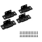 2-in-1 Locking Insert Shelf Brackets