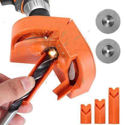 Portable Drill Bit Sharpener Grinding Tool for 2-16mm Bits