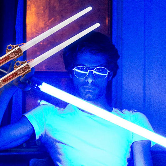 Retractable 7 Colors Luminous Sword（Gun and sword in one！）
